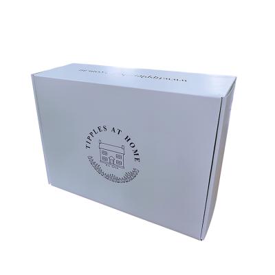 China Factory Price Recyclable Luxury Printed Eco Small Logo Custom Packaging Corrugated Paper Box for sale