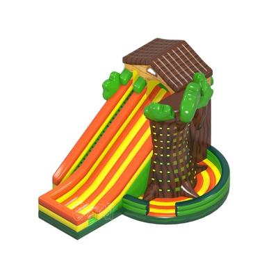 China Mini PVC Party Jumpers Slides Obstacle Course Wall Castle Industrial Inflatable Climbing Toddler Climbing Bounce House for sale