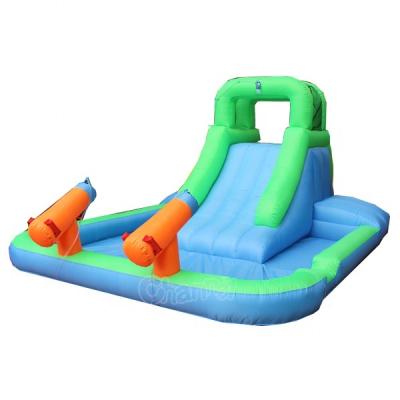 China Hot Selling Small Size Nylon Inflatable Water Pool Slide Jumping Bouncy Castle For Home Use for sale