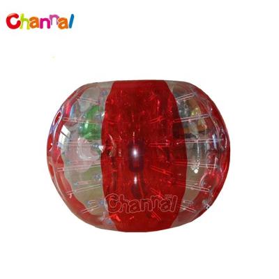 China Toy Kids Costumes Inflatable Balls Bounce Game Bubble Human Soccer Ball Inflatable Bumper Ball Adults for sale