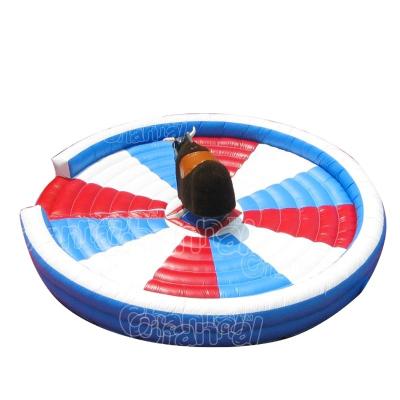 China 0.55mm PVC Inflatable Mechanical Riding Bull for sale