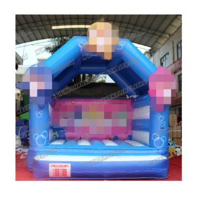 China New Design PVC Bounce House Water Slide Shark Bouncer Commercial Cheap Jumper Warehouse Popular Inflatable Jumping Castle for sale