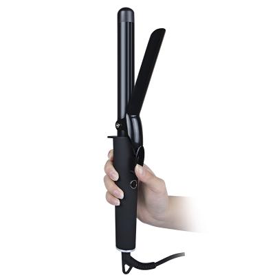 China LED Salon Iron Belt Clip Ceramic Digital Professional Curling Iron for sale