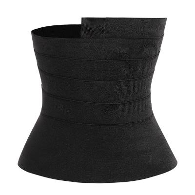 China Hot Style Elastic Women Shaper Waist Trainer Stomach Trainer Shaper Trimmer Slimming Belt Adjustable Elastic For Waist Contouring for sale