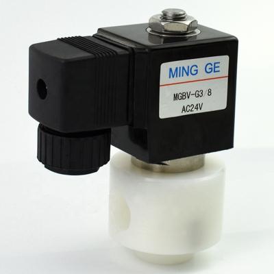 China MING GE General Brand Food Grade Beer Solenoid Valve Drink Water Normally Closed Valve for sale