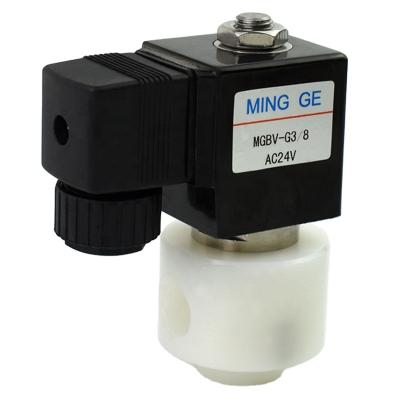 China MINGGE GENERAL MGPC normally closed 3/8 inch food grade solenoid beer valve for sale