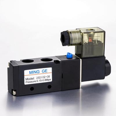 China MGPC MINGGE General Pilot Solenoid Valve 4V210-08 5/2 Acting Way (25D102-08) for sale