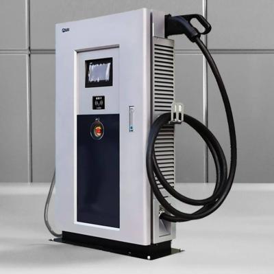 China New Energy GB/T Single Floor Electric Gun Vehicle 30kw DC Charging Station Charging Pile 1254mm*690mm*243mm for sale