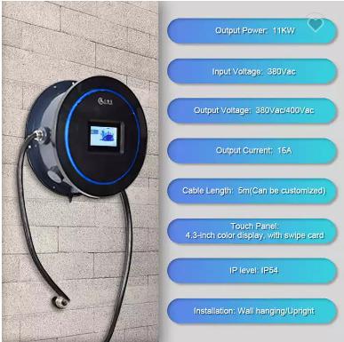 China Factory manufacturer EV Charger Type 2 16a 7kw Wallbox charging station fast electric ev charger station AB11016 for sale