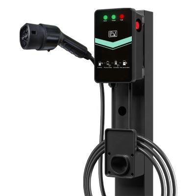 China Wallbox AC 7kw 16A EV Home Standard Wall Mounted Car Charger EU Type2 Battery EV Battery Electric Vehicle Charging Station for sale