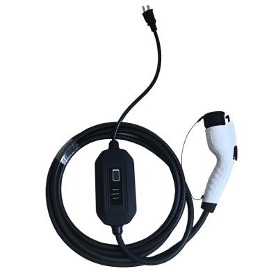 China EV Car New Product America AC Charging Standard Type Ccs1 - 2 16a Portable Car Ev Charging Cable for sale