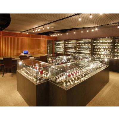 China Modern and fashion small watch shop interior design watch store design for sale