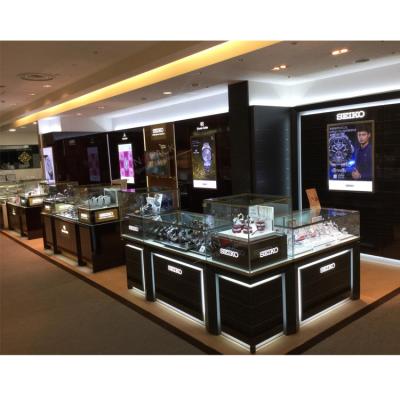 China modern and fashion boutique watch shop display modern furniture showroom interior design for sale