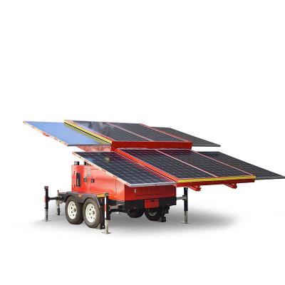 China Industrial Outdoor Commercial Power With Home Portable Solar Panel Generator for sale