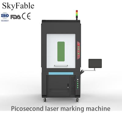 China High Speed Accurate Picosecond Laser Machine Fully Enclosed Laser Marking Machine for sale