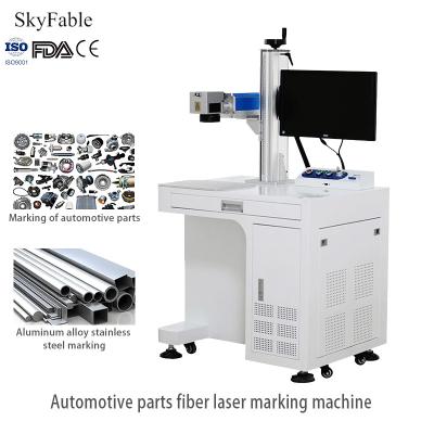 China Permanente Faserlasermarkierungsmaschine Aluminiumlegierung SS Lasergravurmaschine zu verkaufen