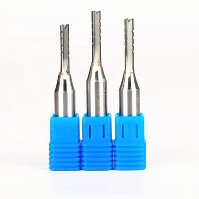 China Tungsten Cobalt Alloy End Mill Three-edge Cutter Slitter Trimming Machine Tungsten Straight Knife Slotted End Mill For Woodworking for sale