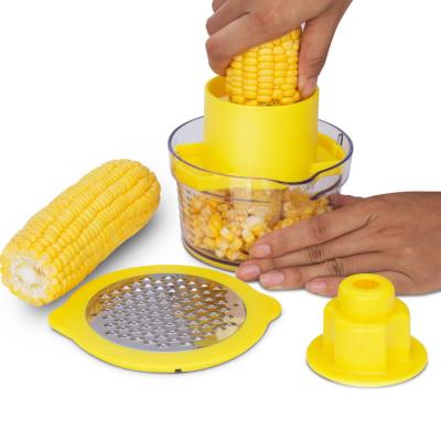 China Viable Home Instruments 2 in 1 Cob Cutter Remove Kitchen Accessories Cob Remover Corn Stripper for sale