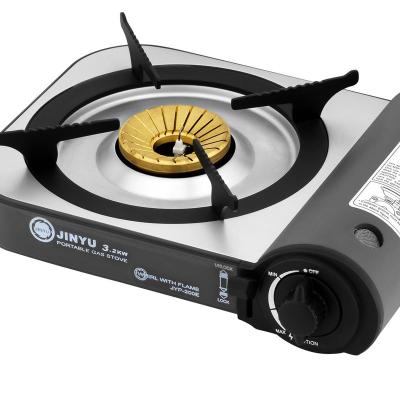 China cooktops Car JINYU butane gas heater gas stove outdoor and indoor portable gas stove for sale