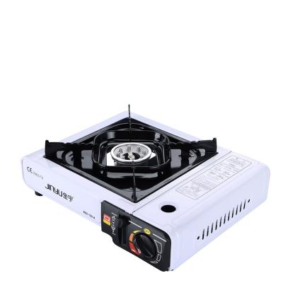 China Cast Aluminum Jinyu Large Firepower Portable Gas Stove Camping Stove Outdoor BBQ Cooktops For Tents for sale