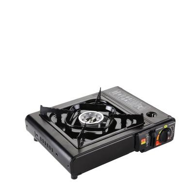 China CE Easily Cleaned Single Burner Stainless Steel Brass Outdoor Camping Using Portable Gas Stove for sale