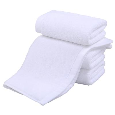 China Viable Factory Custom Logo Disposable Cotton Hotel Towel Kitchen Cleaning Towel for sale