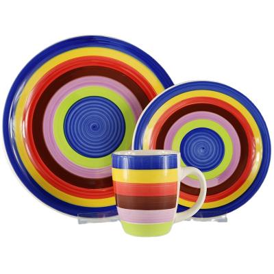 China Disposable Ceramic Kitchenware 20pcs Dinnerware Sets for sale