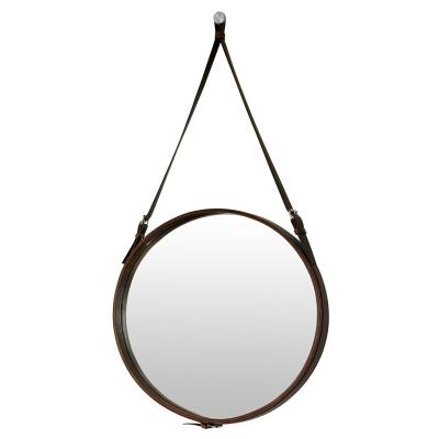 China Morden Large Glass Mirror Gold Wall Hanging Mirror Wall Mirrors Modern Home Decor Vintage Circles and Mirror Wall Art for sale