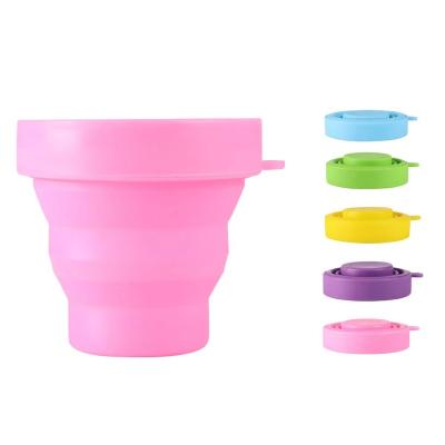 China 170/180/210ml Menstrual Sterilizer Cup Foldable Cup Folding Silicone Copa Menstrual cup Sterilizer D-3 for sale