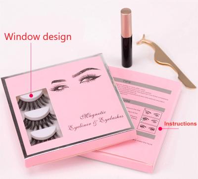 China 10 Natural Soft Magnetic Eyelashes 8d Magnet Eyelashes Soft Magnetic Eyelashes for sale