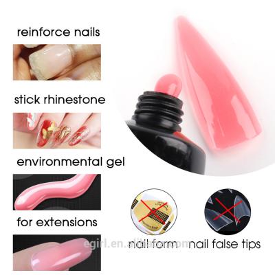 China Factory Price Finger Nail Nail+foot Polygel Kit Poly Nail Gel Kit For Nail Extensions Acrylic Manicure Set for sale