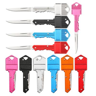 China Mini Knife Tools Keyring Supplies Folding Girl Self-Defense Key Chain Knife Key Chain Europe and America Key Chain Holder Key Bracelet Set Key Chain self defense for women for sale