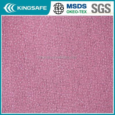 China Adhesive kingsafe super enzyme wash 100%polyester 30D*30D plain/twill woven fusible interlining (wat spray interlining) for garment for sale