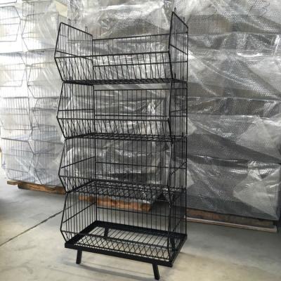 China Supermarket Malls Wire Mesh Promotional Cage Removable Folding Cage Supermarket For Sale for sale