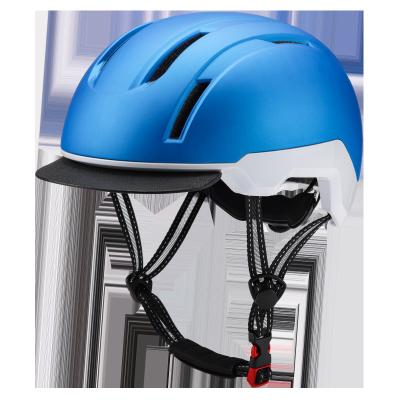 China Durable Professional Unisex Cycling Helmet Cycling Helmet Road Bike Bicycle Light Safety Balance Cycling Helmet For Adult With Sun Visor for sale