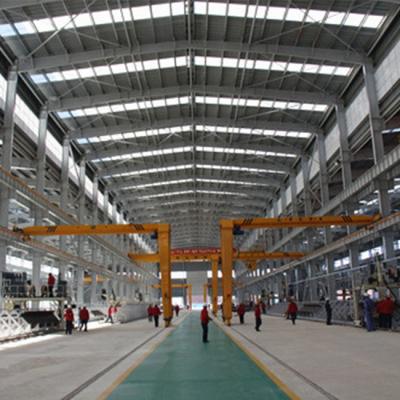 China Car Steel Workshop Garden Workshop Steel Structure Building Warehouse zu verkaufen