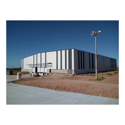 China Prefab Steel Fabricated Steel Structure Warehouse / Workshop / Shed / House Hall Price Te koop