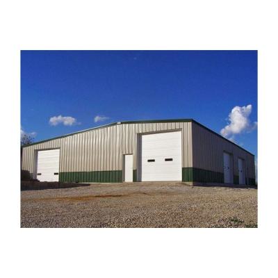 China Steel Fabricated House Low Cost And Quick Assemble Prefabricated Steel Structure Workshop / Warehouse Te koop