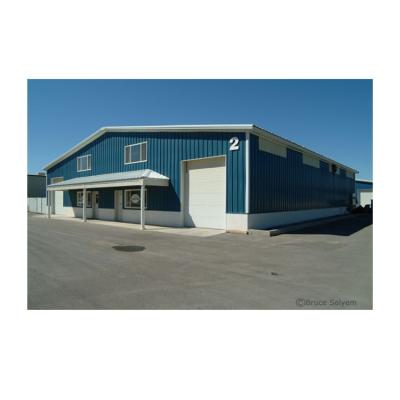 China Steel Fabricated Modular House Fabrication Steel Structure Warehouse Workshop Te koop