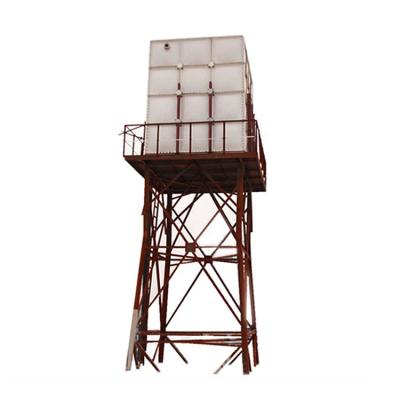 China Frame Part Galvanized 1000 Liter Stainless Steel Water Tank Water Tower for sale