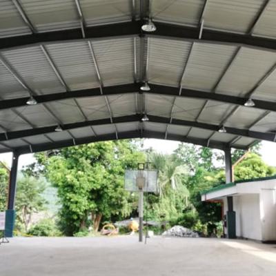 Cina Frame h part steel beamed basketball court steel frame structure in vendita