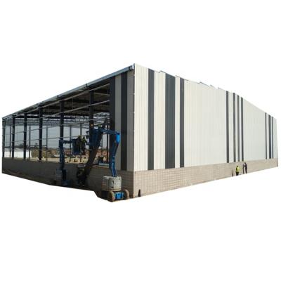 China Frame Part Sheds Outdoor Storage Metal Structures Sandwich Panel Te koop