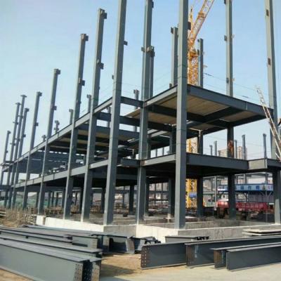 China Multi Storey Steel Construction Workshop Buildings Kits Steel Storage Shed Cost for sale