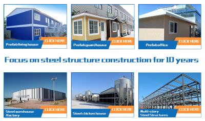 China Steel Workshop Multi Door Prefab High Rise Steel Structure Building Kits zu verkaufen