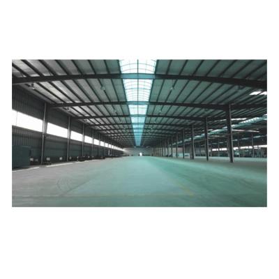 China Steel Fabricated House Prefab Construction Steel Structure 4s Car Shop / Structural Exhibition Hall zu verkaufen