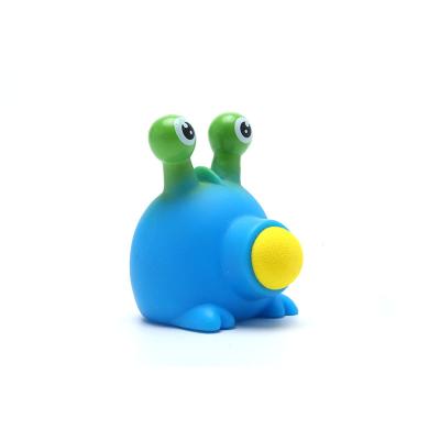 China Eco-friendly EVA Chill Toys Dinosaur Monster Pop Up Ball Shooting Snap Toy For Kids for sale