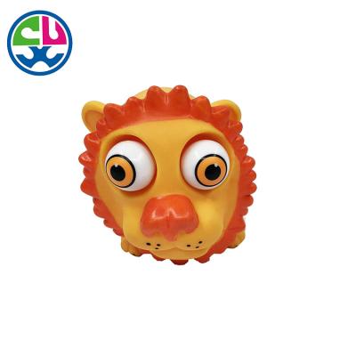 China Wholesale Anti-stress Toy Silicone Rubber Eyes Delicate Pop out of sensory toys 6.8*7*7cm diameter/small lion slimy fidgety squeeze person's eyeball: 1.8cm for sale