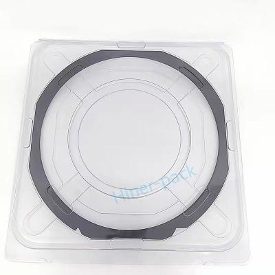 China 12 Inch Silicon Wafer Box Containers For Storage Shipping With Separator Ring for sale