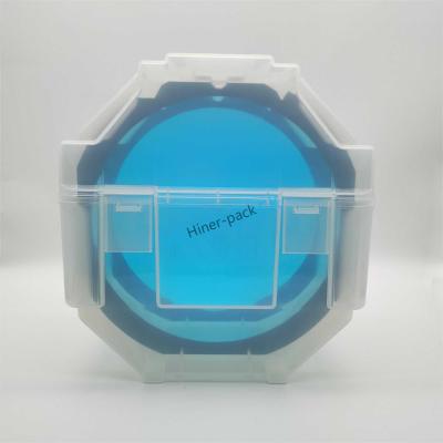 Cina OEM Semitrasparente PP Material Shipper Cassette 8 Inch 200mm Wafer Storage Box in vendita