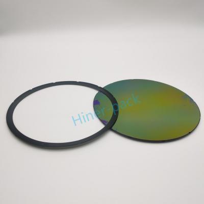 China 8 Inch Separator Rings Black PP Material Wafers Accessories Used For Semiconductor Field for sale